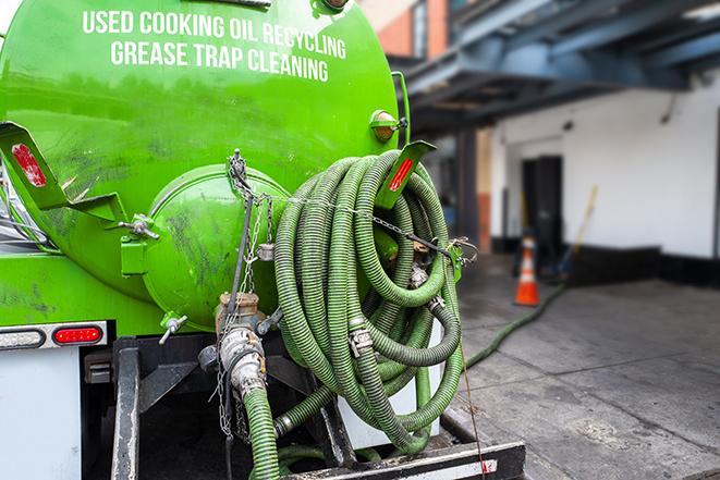 heavy duty equipment for grease trap pumping in Natalbany LA